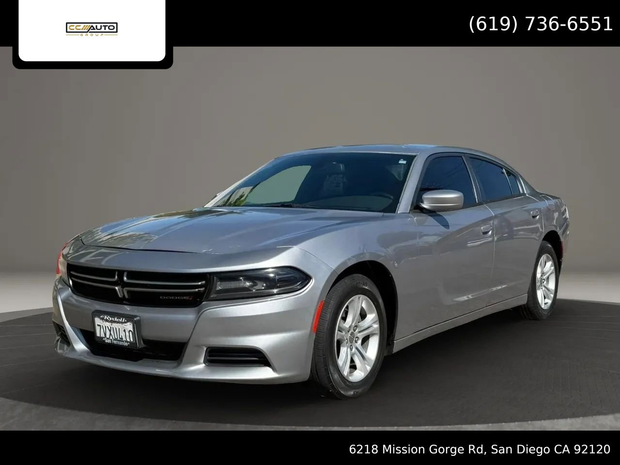 Used 2015 Dodge Charger SE w/ Popular Equipment Group RWD image 1