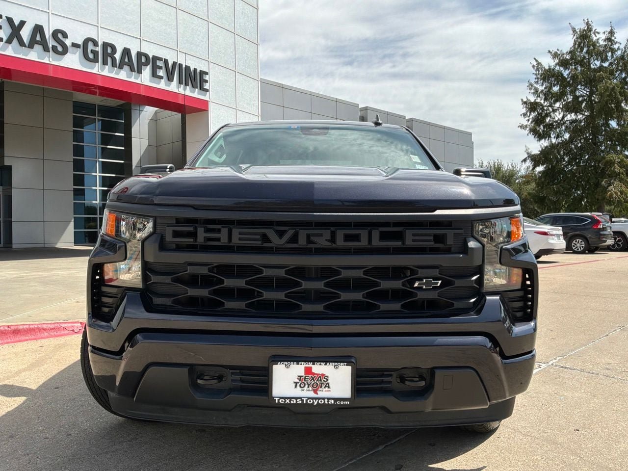 Used 2023 Chevrolet Silverado 1500 Custom w/ LPO, Dark Essentials Package RWD image 3
