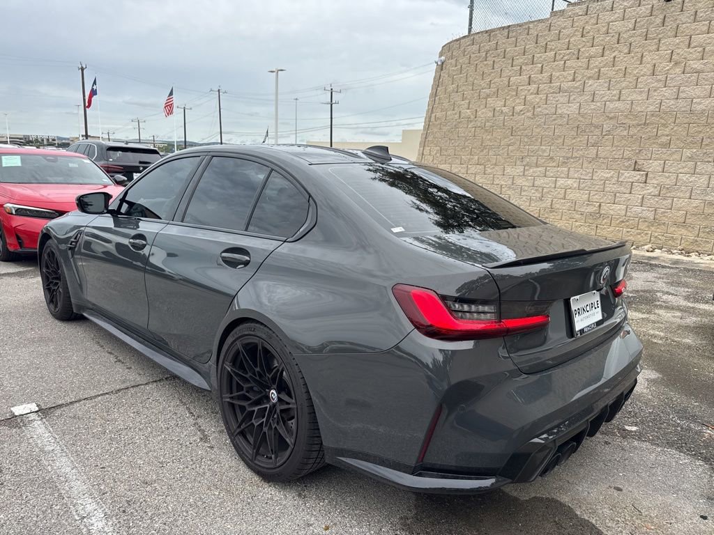 Used 2022 BMW M3 w/ M Carbon Exterior Package RWD image 4