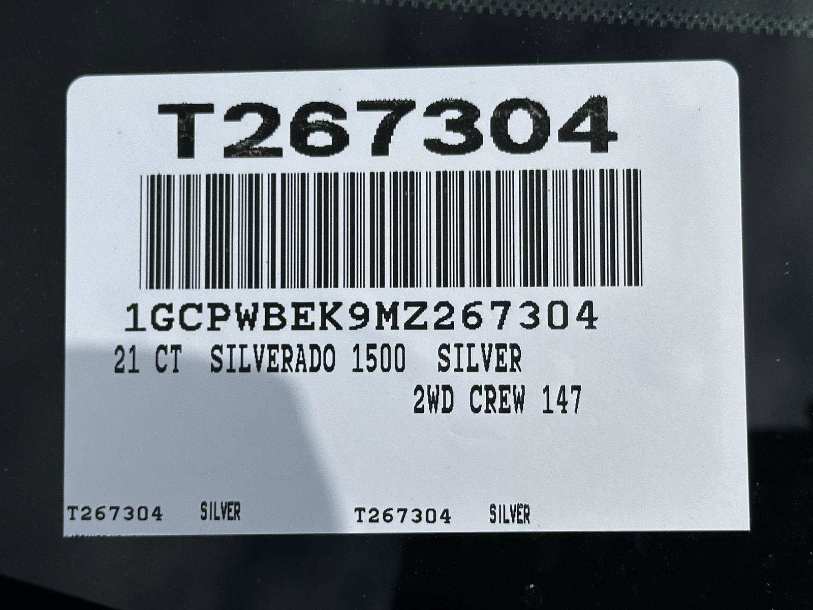 Used 2021 Chevrolet Silverado 1500 Custom w/ Rally Edition image 15