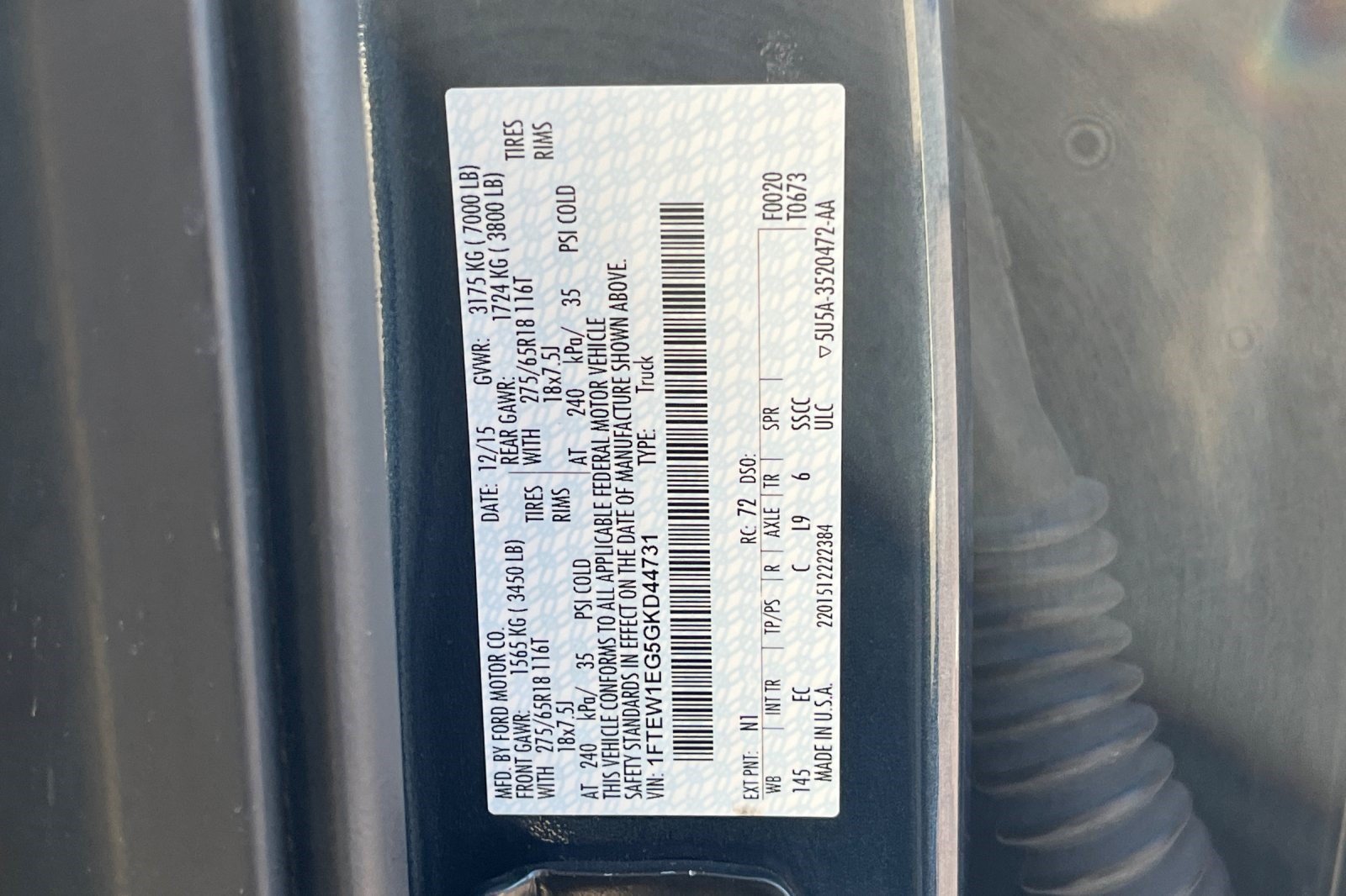 Used 2016 Ford F150 Lariat w/ Trailer Tow Package AWD/4WD image 10