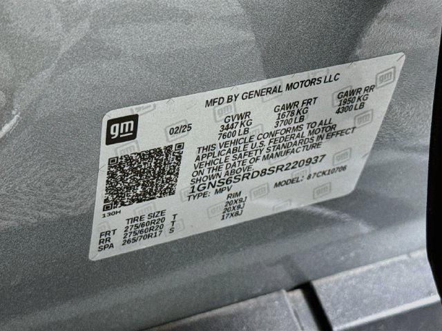 Used 2025 Chevrolet Tahoe Premier AWD/4WD image 40