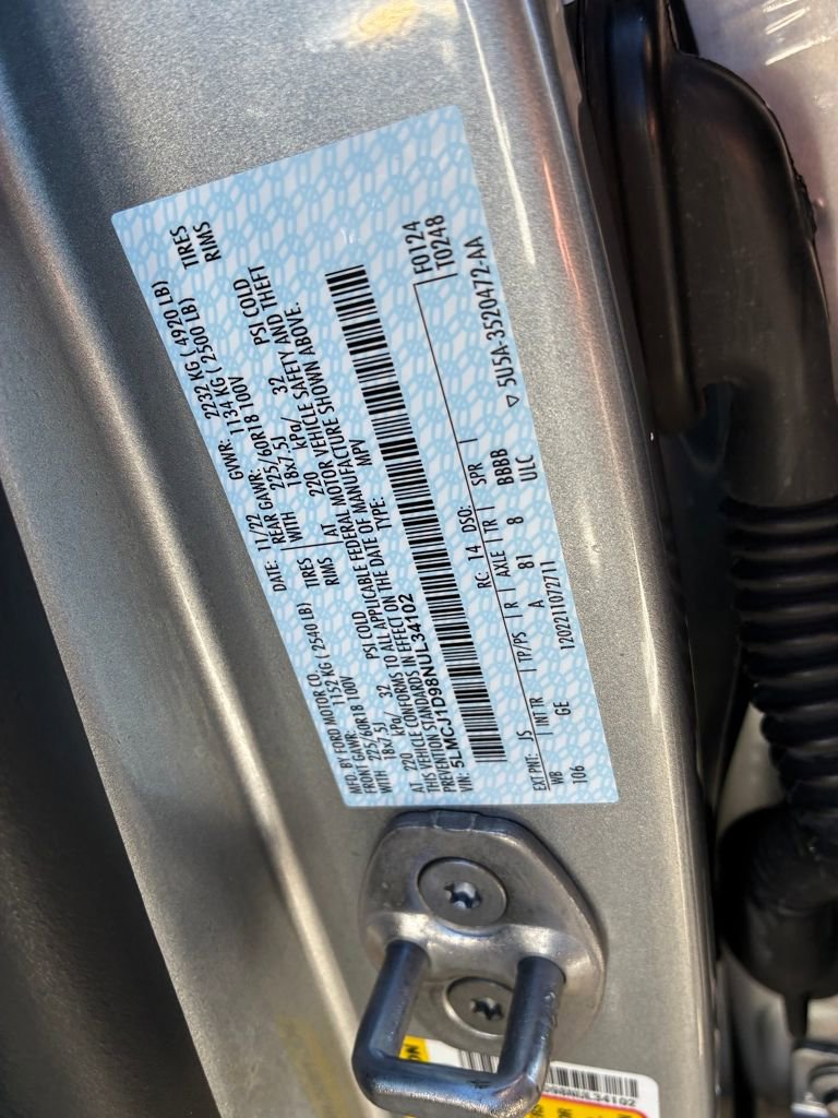 Certified 2022 Lincoln Corsair AWD w/ Equipment Group 101A image 27