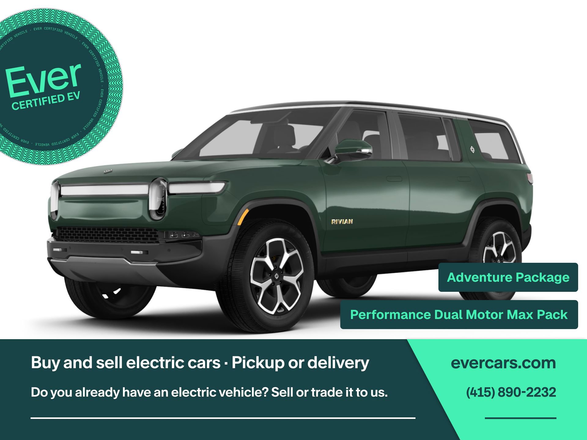 Used 2026 Rivian R1S Adventure AWD/4WD image 1