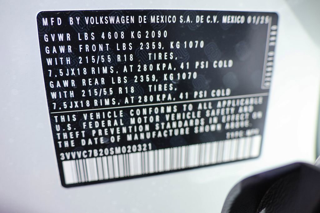 New 2025 Volkswagen Taos SE image 47