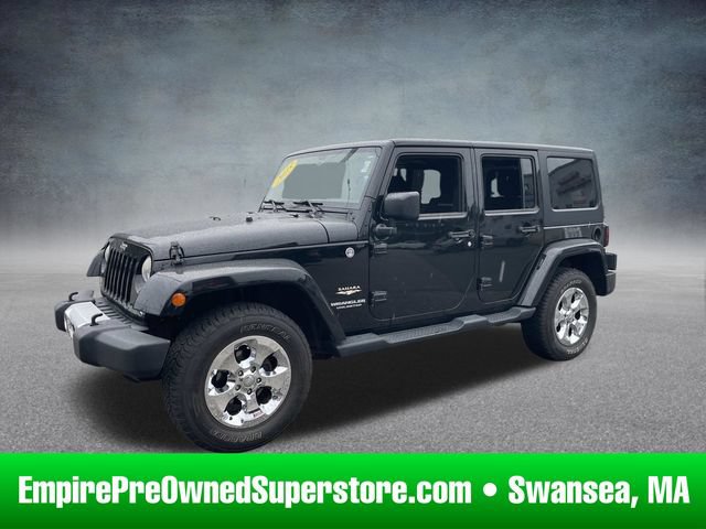 Used 2015 Jeep Wrangler Unlimited Sahara w/ Connectivity Group AWD/4WD image 1