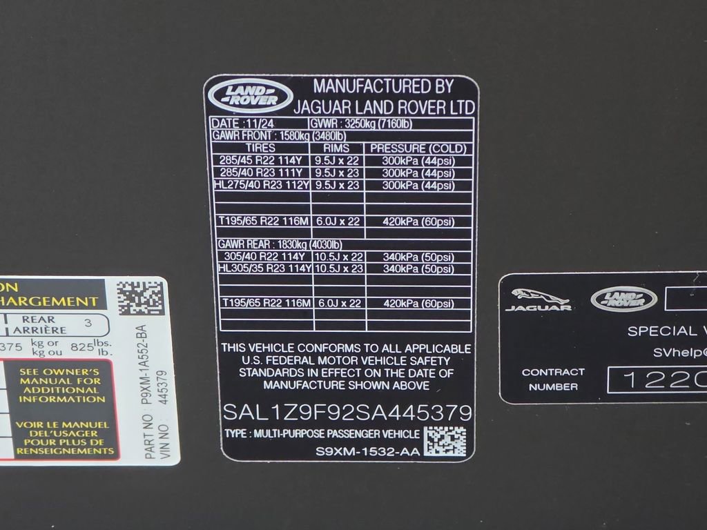 New 2025 Land Rover Range Rover Sport SV Edition Two image 37