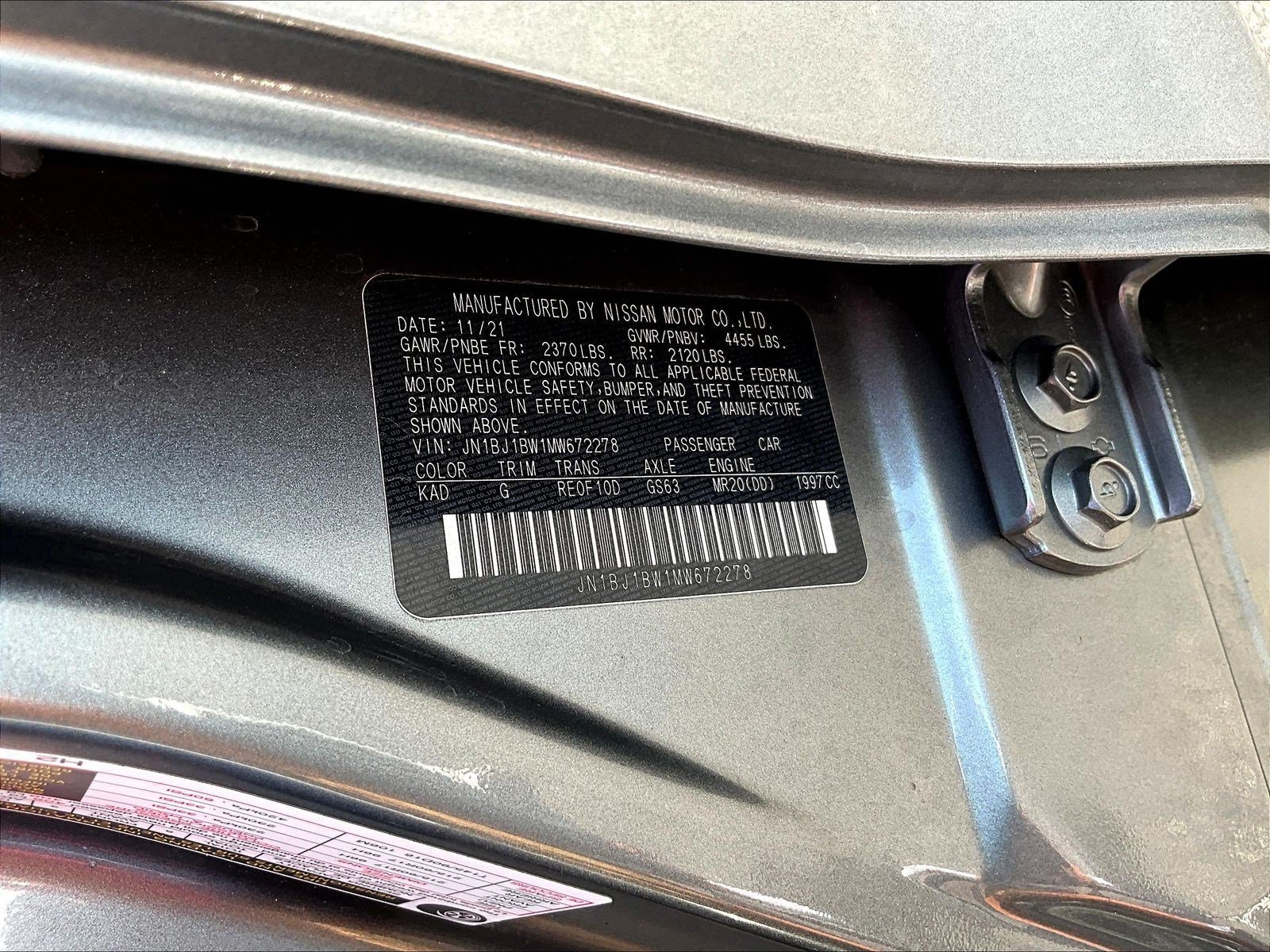 Used 2021 Nissan Rogue Sport SV AWD/4WD image 19