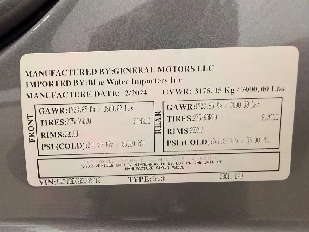 Used 2024 Chevrolet Silverado 1500 Custom AWD/4WD image 51