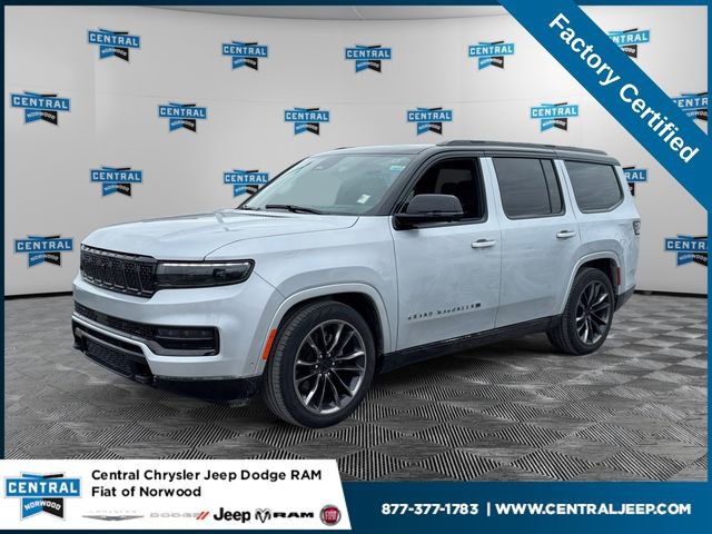 Certified 2025 Jeep Grand Wagoneer Series II Obsidian w/ Quick Order Packagew 28T