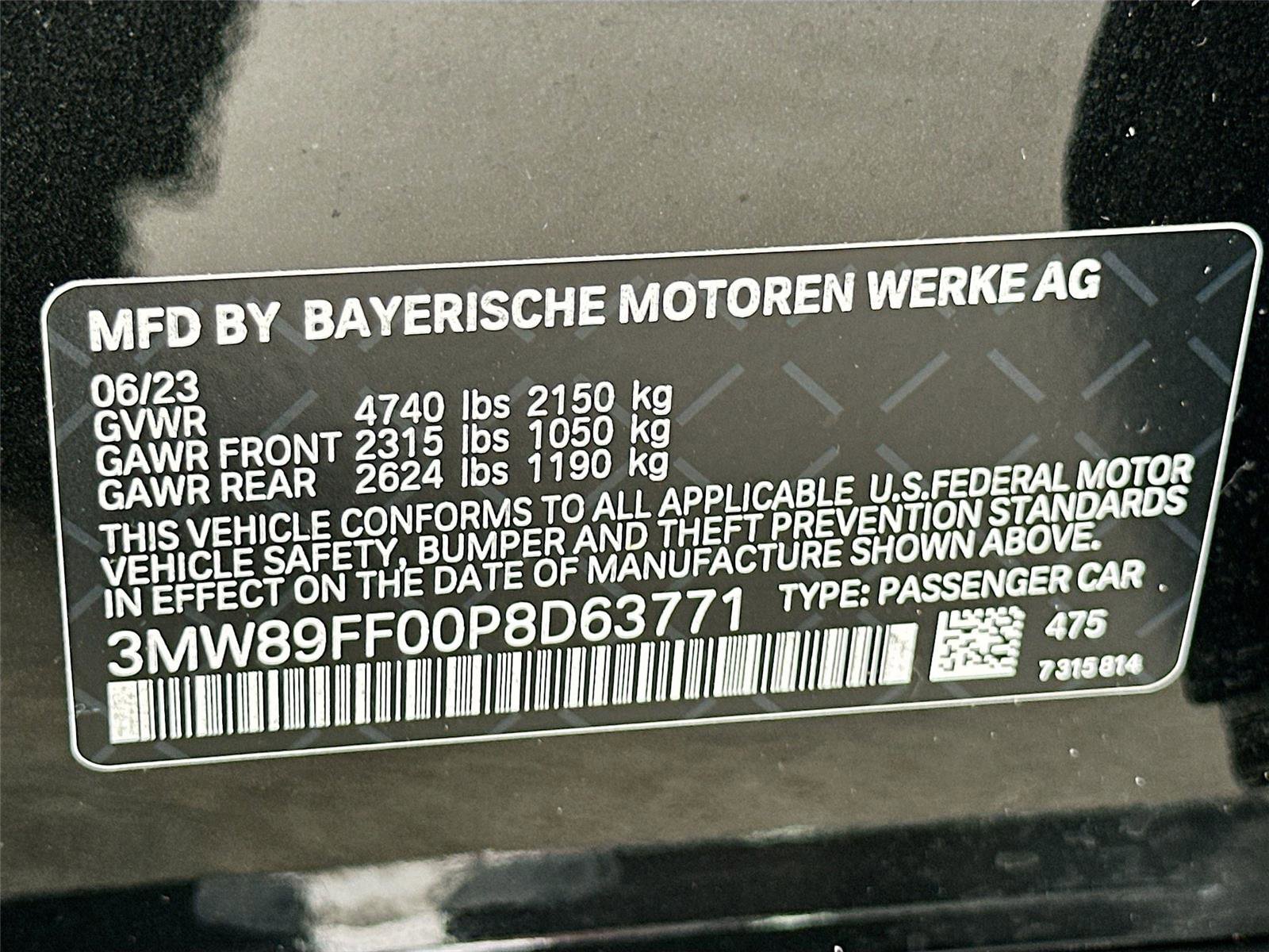 Certified 2023 BMW 330i xDrive Sedan w/ M Sport Package image 33