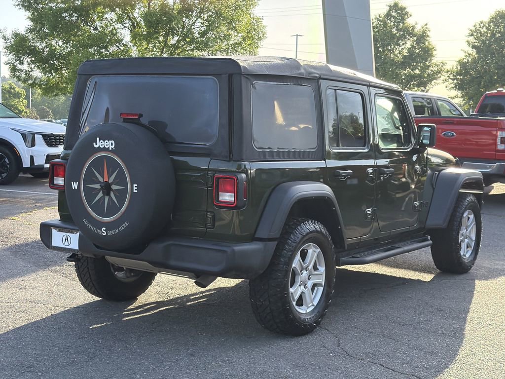 Used 2022 Jeep Wrangler Unlimited Sport AWD/4WD image 3