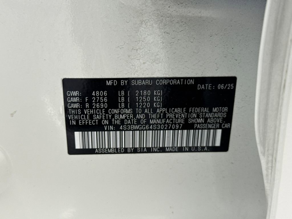 Used 2025 Subaru Legacy Sport image 28
