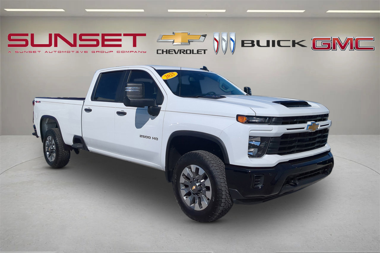 Certified 2025 Chevrolet Silverado 2500 Custom w/ Custom Value Package