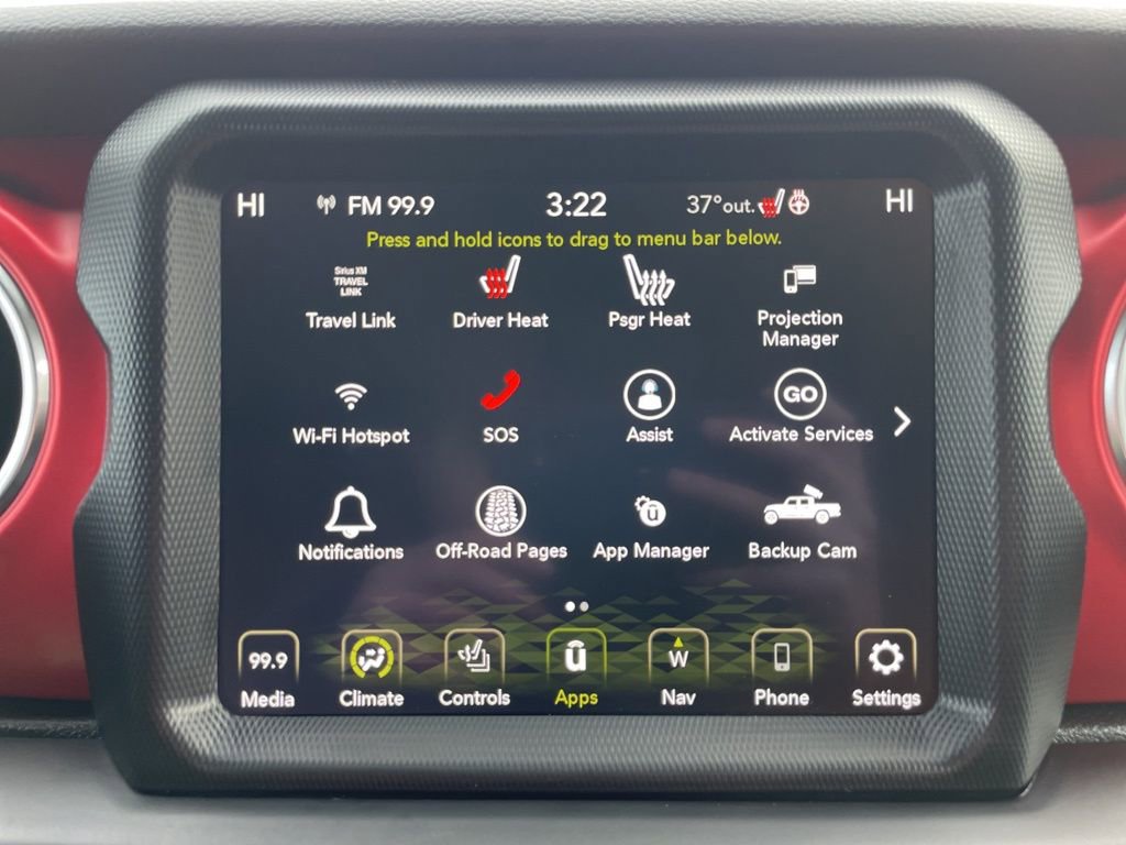 Used 2022 Jeep Gladiator Rubicon w/ Cold Weather Group image 19