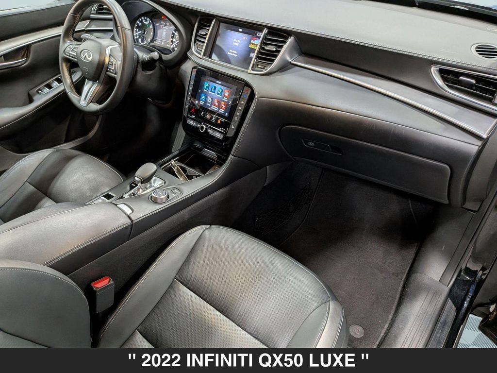 Used 2022 INFINITI QX50 Luxe w/ Cargo Package AWD/4WD image 35