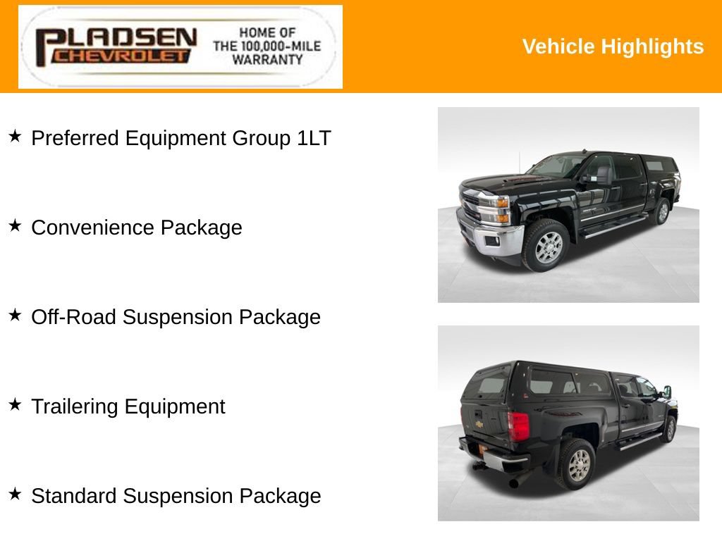 Used 2015 Chevrolet Silverado 3500 LT w/ LT Convenience Package AWD/4WD image 7