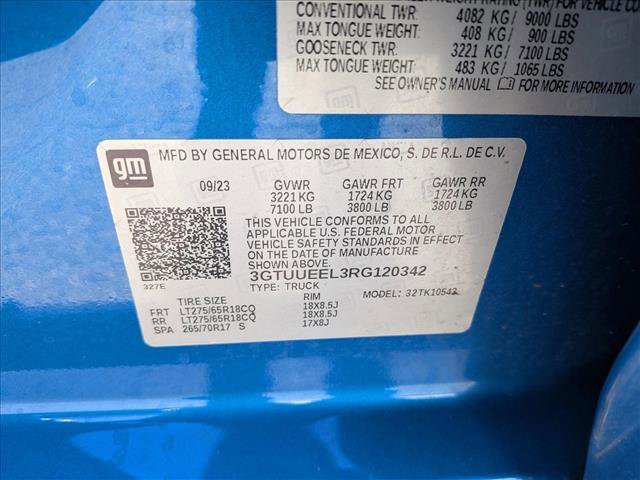 Used 2024 GMC Sierra 1500 AT4 w/ Technology Package image 23