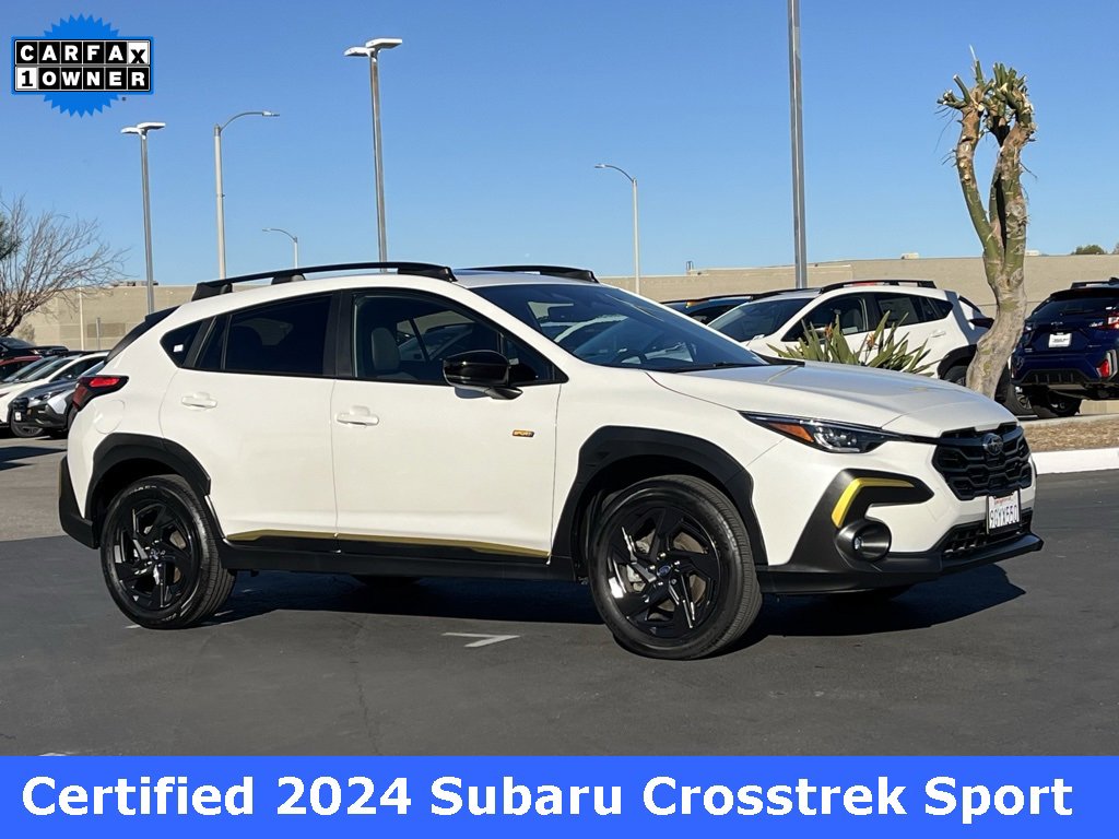 Certified 2024 Subaru Crosstrek 2.5i Sport w/ Crosstrek Mirror Package