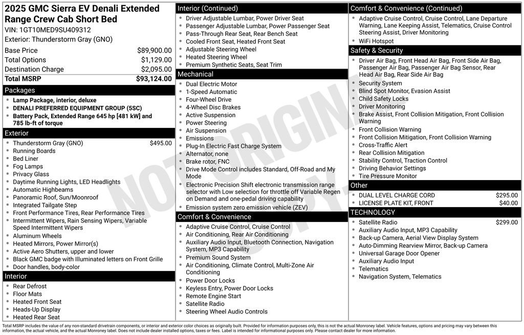 Used 2025 GMC Sierra EV Denali image 35