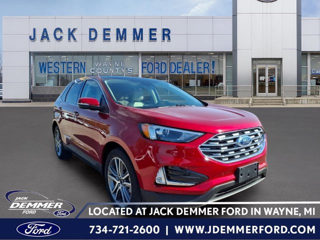 Certified 2023 Ford Edge Titanium w/ Class II Trailer Tow Package AWD/4WD image 1