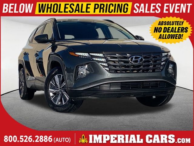 Used 2024 Hyundai Tucson Blue image 1