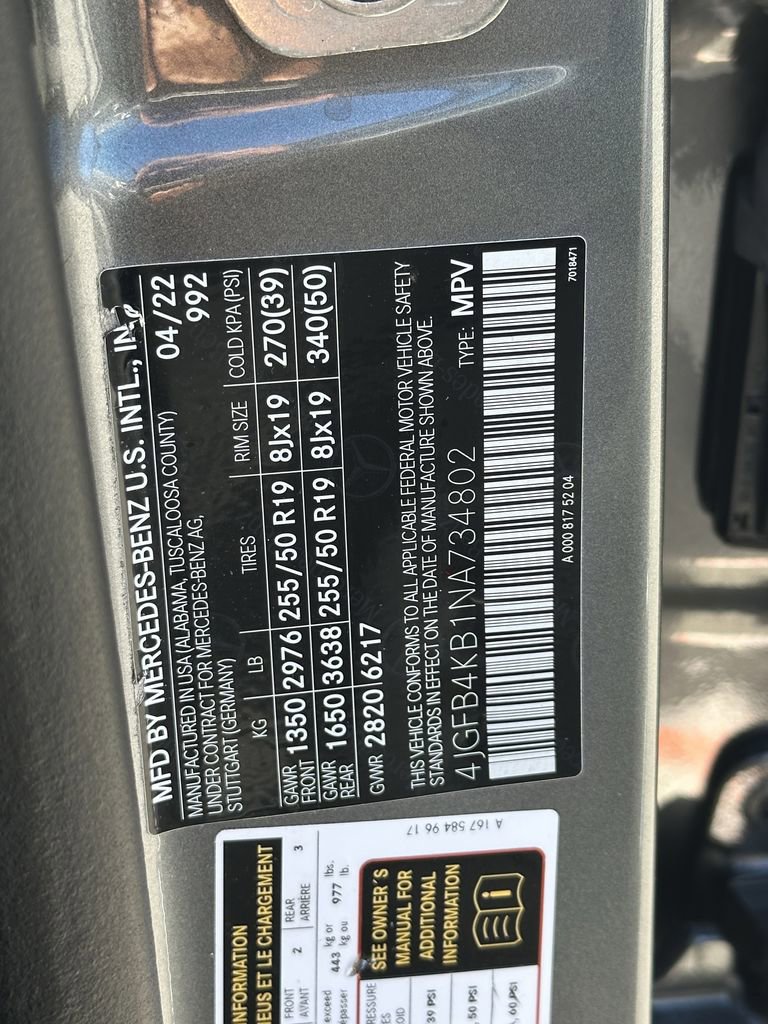 Certified 2022 Mercedes-Benz GLE 350 4MATIC image 37