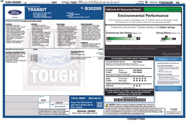 New 2026 Ford Transit 350 XLT RWD image 4