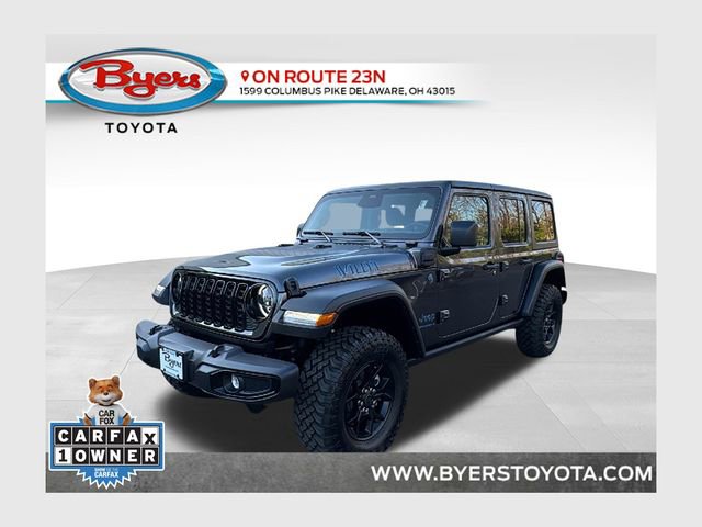 Used 2025 Jeep Wrangler Unlimited Sport S 4xe AWD/4WD image 1