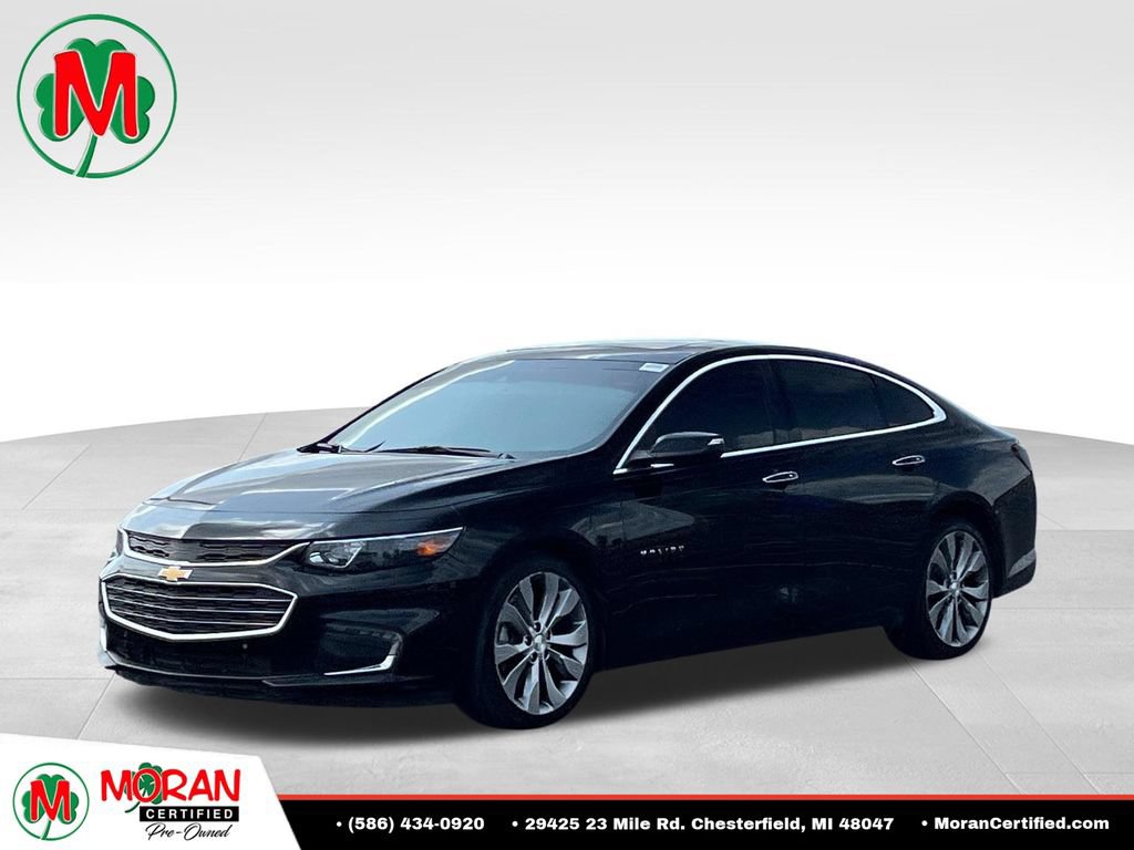 Used 2018 Chevrolet Malibu Premier w/ Premier Sun and Wheel Package FWD image 1