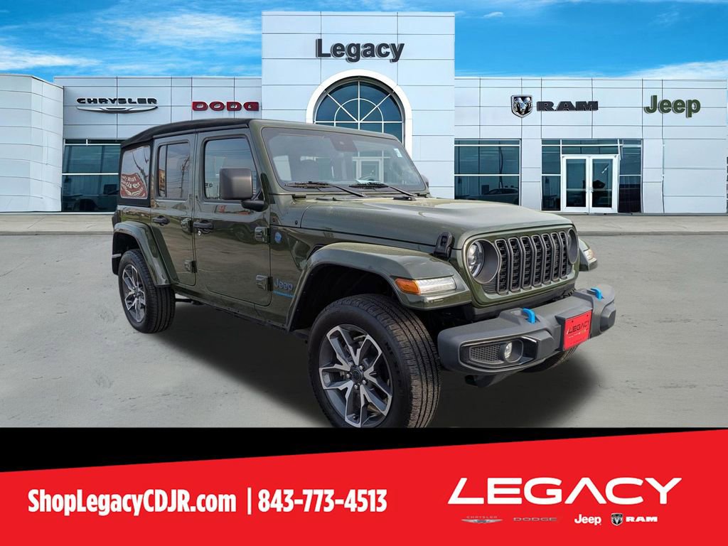 Used 2024 Jeep Wrangler Sport S 4xe w/ Convenience Group image 1
