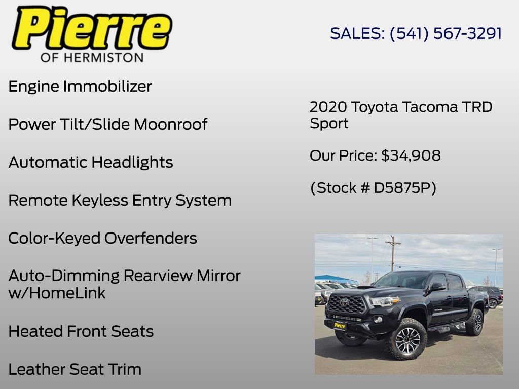 Used 2020 Toyota Tacoma TRD Sport image 18