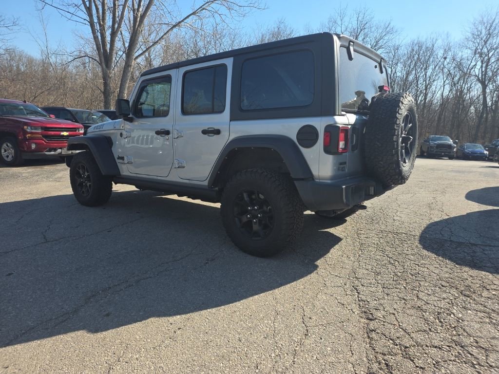 Used 2022 Jeep Wrangler Unlimited Willys image 4