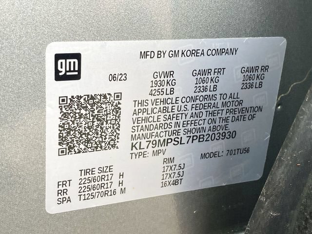 Used 2023 Chevrolet TrailBlazer LT w/ Convenience Package FWD image 32