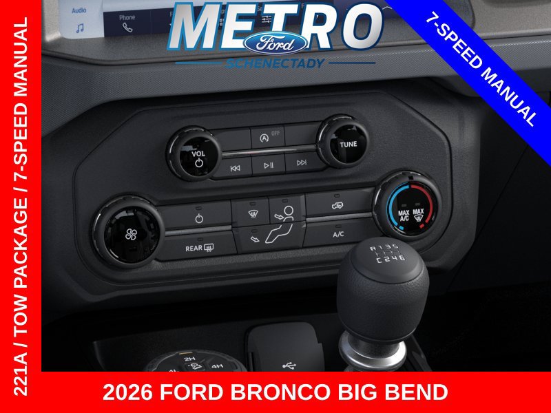 New 2026 Ford Bronco Big Bend AWD/4WD image 16