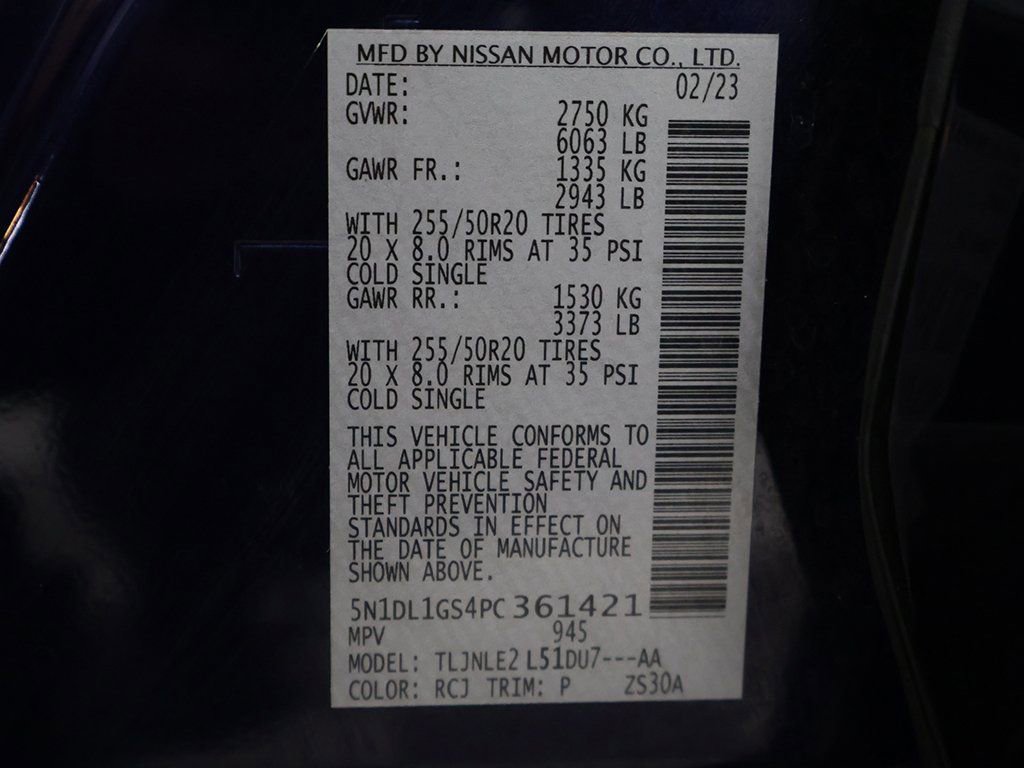 Used 2023 INFINITI QX60 Sensory w/ Cargo Package image 69