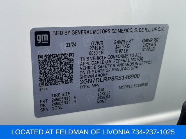 Used 2025 Chevrolet Equinox EV LT image 10