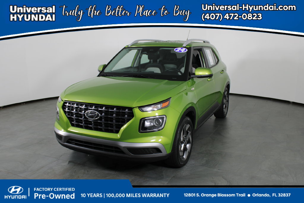 Certified 2024 Hyundai Venue SEL