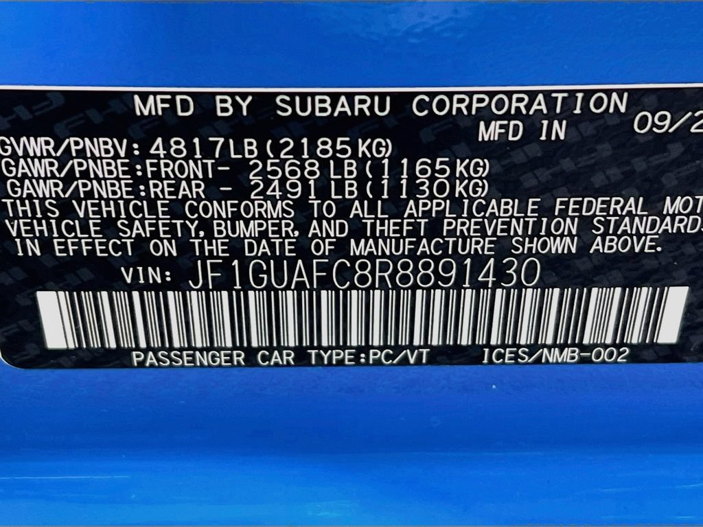 Certified 2024 Subaru Impreza 2.0i Sport AWD/4WD image 29