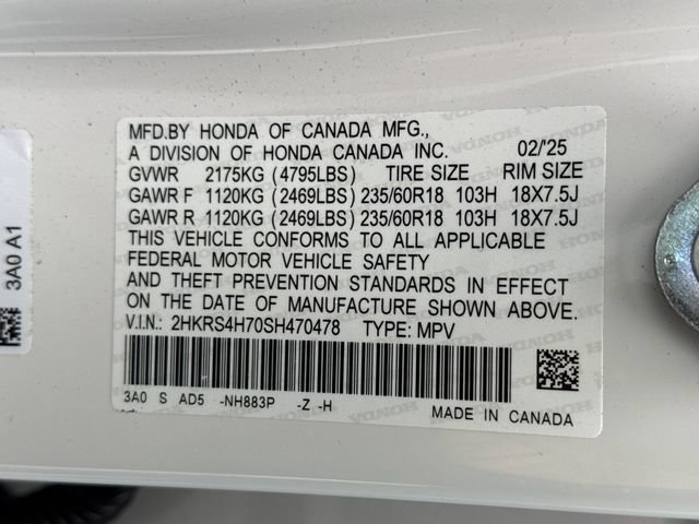 Used 2025 Honda CR-V EX-L image 17
