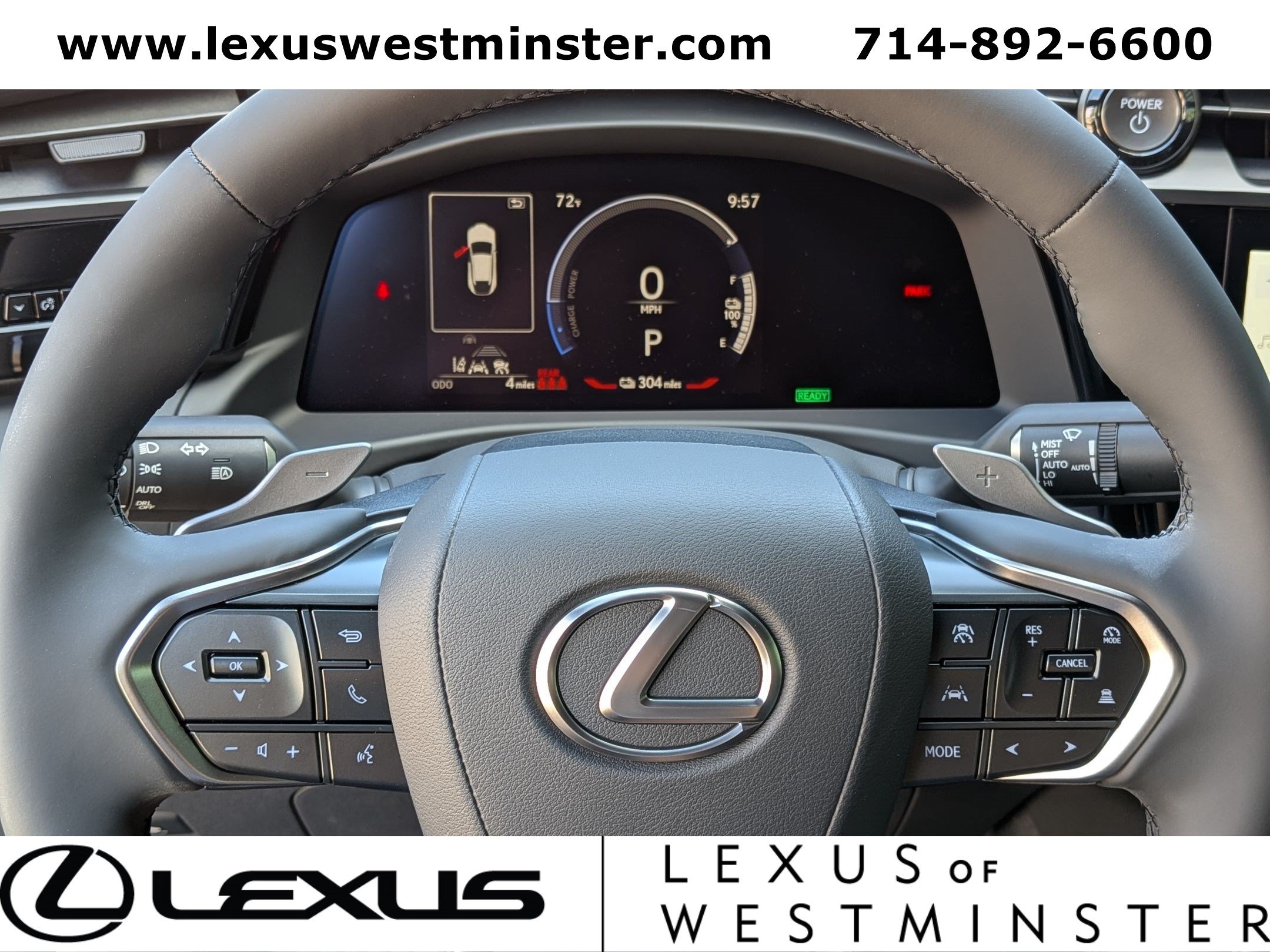 New 2026 Lexus RZ 350e 2WD image 15
