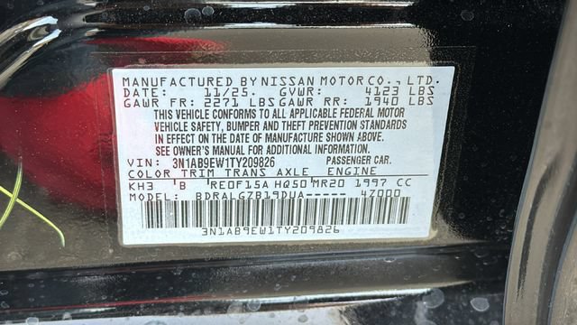 New 2026 Nissan Sentra SL w/ Floor Mat Package FWD image 30