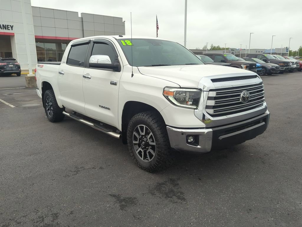 Used 2018 Toyota Tundra Limited w/ Limited Premium Package AWD/4WD image 2
