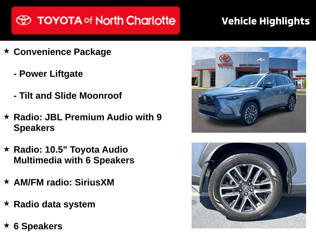 Used 2026 Toyota Corolla Cross XLE w/ Convenience Package AWD/4WD image 4