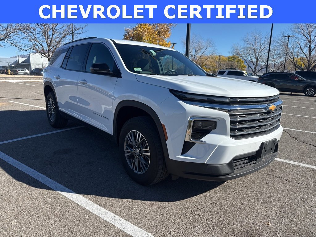 Certified 2025 Chevrolet Traverse LT