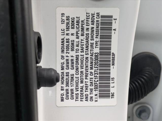 Used 2020 Honda Civic EX image 25