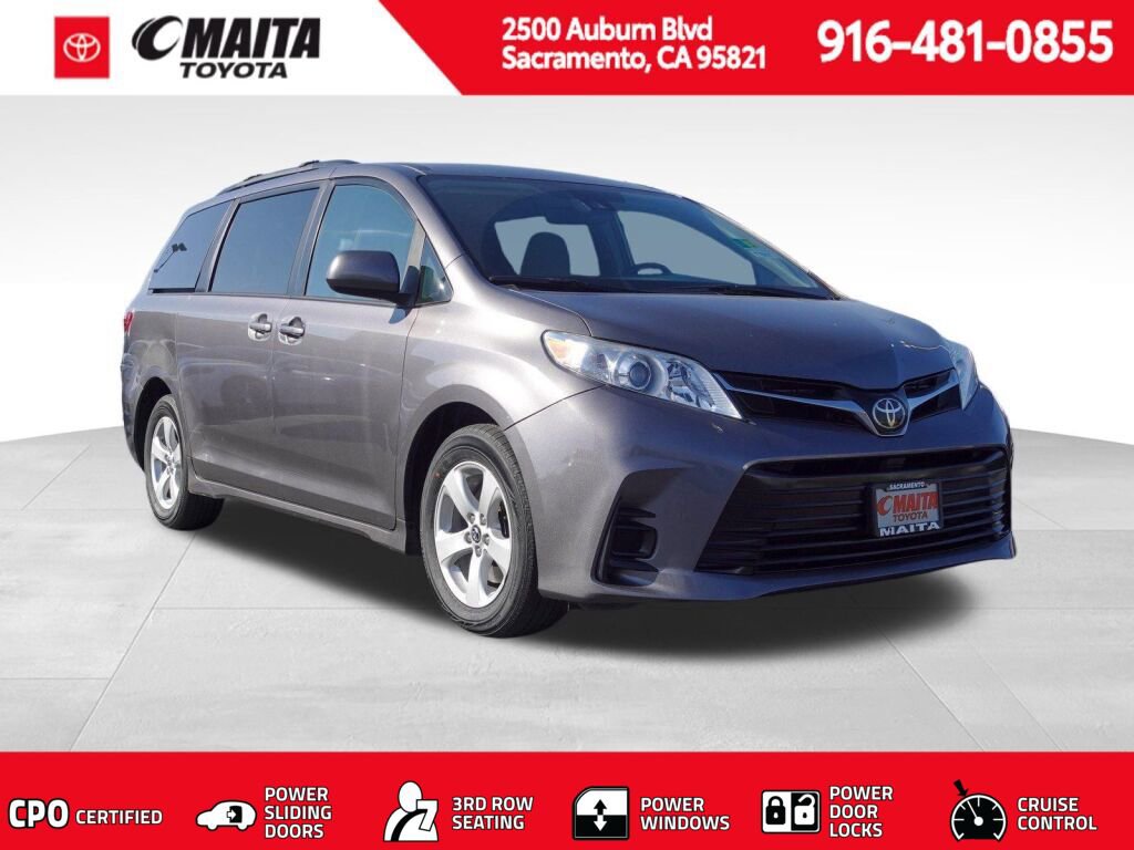 Certified 2018 Toyota Sienna LE