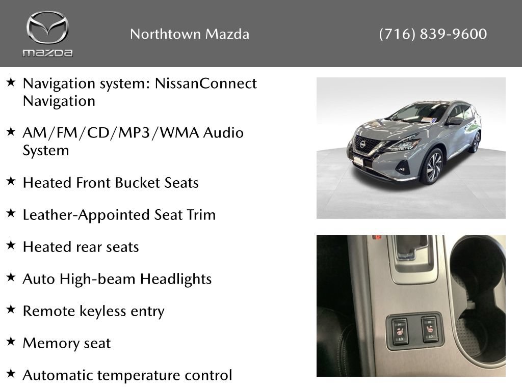 Used 2023 Nissan Murano SL w/ Cargo Package AWD/4WD image 2
