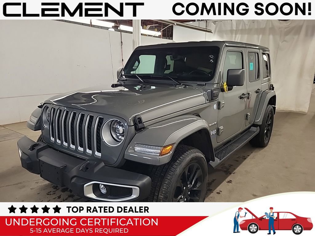 Used 2021 Jeep Wrangler Unlimited Sahara w/ Dual Top Group AWD/4WD image 1