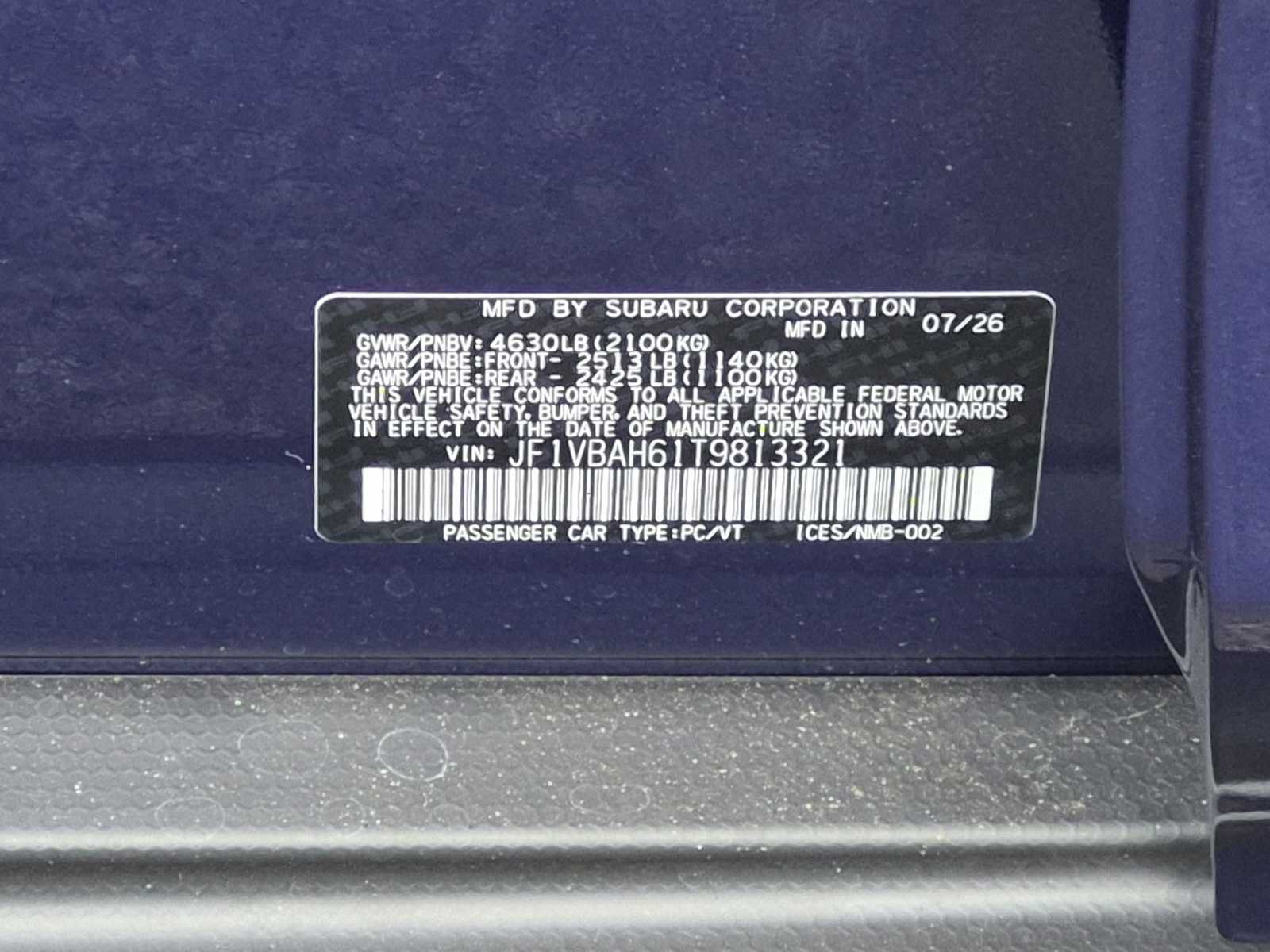 New 2026 Subaru WRX Premium AWD/4WD image 32